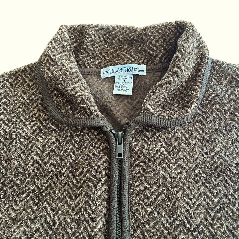 Womens’ David Hollis Polyester Zip Fleece Size M - Picture 3 of 4